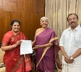 Purandeswari said meeting with Nirmala Sitaraman went successfully