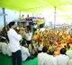 Lokesh met Parchuru TDP cadre in Gundlapalli camp site