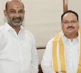 Bandi Sanjay meets JP Nadda in Delhi