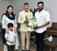 Manoj and Mounika meets TDP chief Chandrababu Naidu