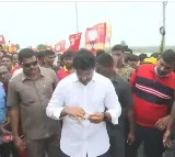 Nara Lokesh injured in Vinukonda constituency