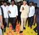 Gran welcome to Chandrababu Naidu in YS Jagan village
