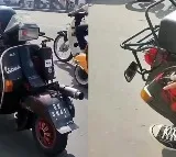 An ulta scooter made with jugaad has left the internet confused