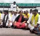 paritala sunitha protest on national highway in chennekottapalli
