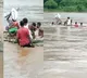 manyam dist peoples cross river to reach hospital in ap