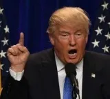 America former president donald trump warning to USA law enforcement staff