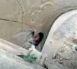 Labourer Jumps off Railway Bridge on Seeing Moving Train