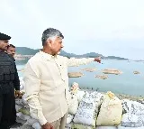 Chandrababu visits Polavaram