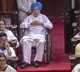 Former PM Manmohan Singhs presence in wheelchair spurs controversy in Parliament