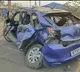 Passengers survive after goods train collides with car at midnight in Visakhapatnam