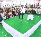 Nara Lokesh held meeting with ruling party victms