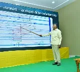Chandrababu takes selfie at Vamshadhara project and Challenged govt