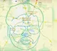 Megafans tour of hyderabad creates chiranjeevi potrait on google maps