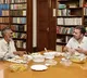 Rahul Gandhi dines with vegetables vendor