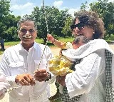 Mega Princess Klin Kaara Konidela participates in flag hoisting