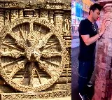 Chef Vikas Khanna unveils replica of Konark Sun Temple wheel in NYC