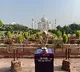 ICC Men's Cricket World Cup trophy reaches Taj Mahal