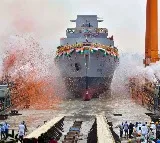 President Murmu launches Indian Navy stealth frigate Vindhyagiri