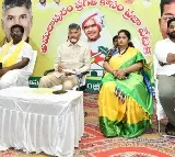 Chandrababu attends meeting in Amalapuram