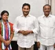 New MLCs Kumbha Ravi and Padmasri met CM Jagan