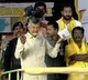 Chandrababu satires on TTD decision giving hand sticks to devotees