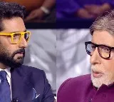 Big B, Junior Bachchan present a 'drunken act' on KBC 15