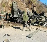 Army vehicle plunged into deep gorge as nine soldiers died