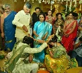 Nandamuri Harikrishna grandson Harsha ties the knot