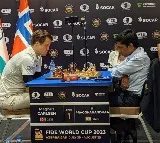 Praggnanandhaa lost to Magnus Karlsen in FIDE World Cup final