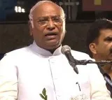 Mallikarjuna Kharge in Chevella public meeting