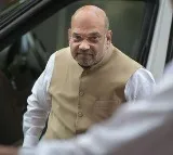 Amit Shah attends BJP rally in Khammam