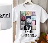 Trump campaign sells t shirts with mugshots