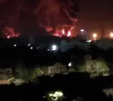 Drones attack on Pskov airport in Russia