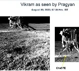 Pragyan Rover clicked an image of Vikram Lander this morning