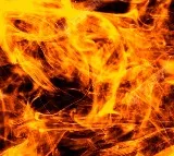 Fire Accident in Srisailam 15 shops turned to ashes