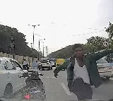 Isro scientist attacked by a scooty rider in bengalore