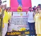 Nara and Nandamuri families participated Nara Lokesh padayatra
