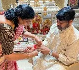 Megastar Chiranjeevi sisters ties Rakhi to their brother