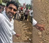 TDP leader Nara Lokesh questions CM Jagan about roads