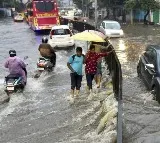 Heavy rain in Hyderabad