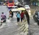 Heavy rain in Hyderabad