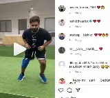 Rishabh Pant does high intensity workout in NCA