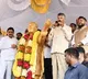 Chandrababu unveils NTR statue in Ballari