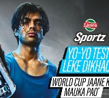 ICC పురుషుల క్రికెట్ ప్రపంచ కప్ యొక్క అధికారిక స్పోర్ట్స్ డ్రింక్‌గా మారిన లిమ్కా స్పోర్ట్జ్,  యో-యో టెస్ట్ ఛాలెంజ్‌ని ప్రారంభించింది.