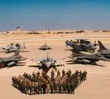 IAF's air-to-air refuelling of Egypt's MIG & Rafale during exercise