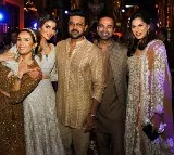 Ram Charan and Upasana attends a wedding in Paris