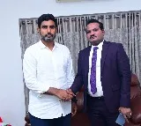 Jada Shravan met Nara Lokesh and express solidarity