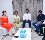 Pawan Kalyam meets Nara Bhuvaneswari and Brahmini
