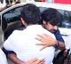 Chandrababu hugs Nara Lokesh