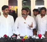 Balakrishna press meet after meeting with Chandrababu